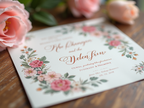 Creative Wedding Stationery Designs for Your Perfect Day