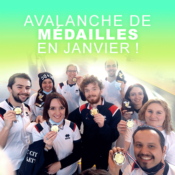 Avalanche de Médaille sur Janvier !