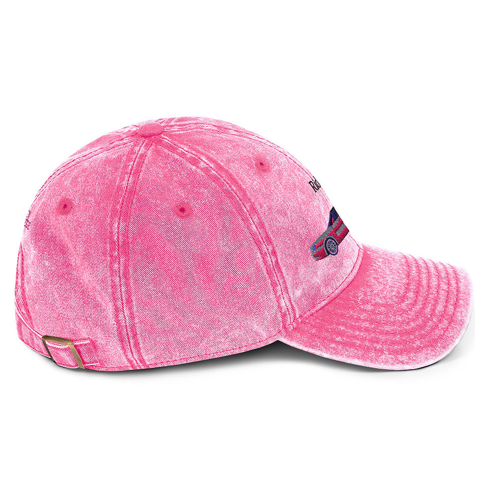 Thumbnail: Pink Denim Cap Ride or Die