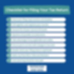 Checklist with 9 items for doctors to do when preparing to file their tax return