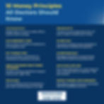 10 money principles all doctors should know, including the 50/30/20 budgeting rule, the rule of 72, the 2x mortgage rule, and more
