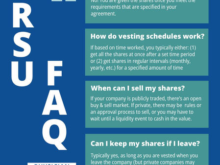 How Do Restricted Stock Units (RSUs) Work, and Should I Accept Them as Compensation for a Side Gig, Advisory, or Employed Position?