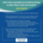 Key points to high yield savings accounts and high yield cash accounts