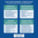 Tax document checklist of information to have ready when preparing to file your taxes