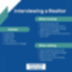 How to interview a Realtor, including what to assess and questions to ask when buying or selling a property