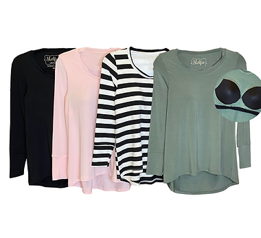 Loungewear Pajama Feel Streetwear Look Soft Shelf Bra.png