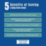 A summary of five benefits of having a long-term rental, discussed below