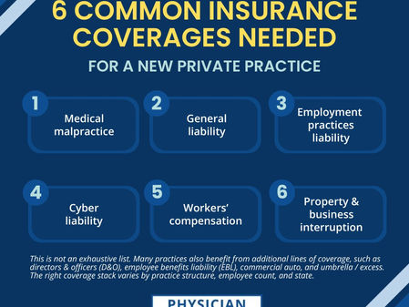 Insuring a New Medical Practice: It's Not Just Malpractice Coverage