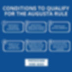 Conditions that must be met to qualify for the Augusta rule, AKA Section 280A(g), tax deduction