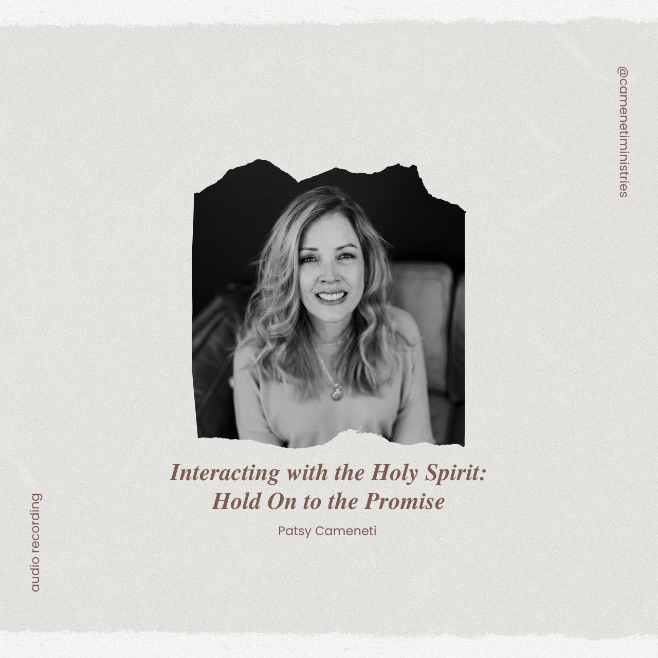 Interacting With The Holy Spirit - Hold On To The Promise (Digital Download)