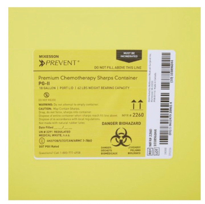 Thumbnail: 18 Gallon Chemo Waste Container
