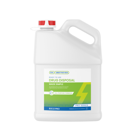 Ivy Rx Containers Rx Destroyer 1 Gallon | EnviCare Med Waste