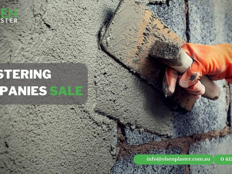 Things to Keep in Mind before Hiring Plastering Companies