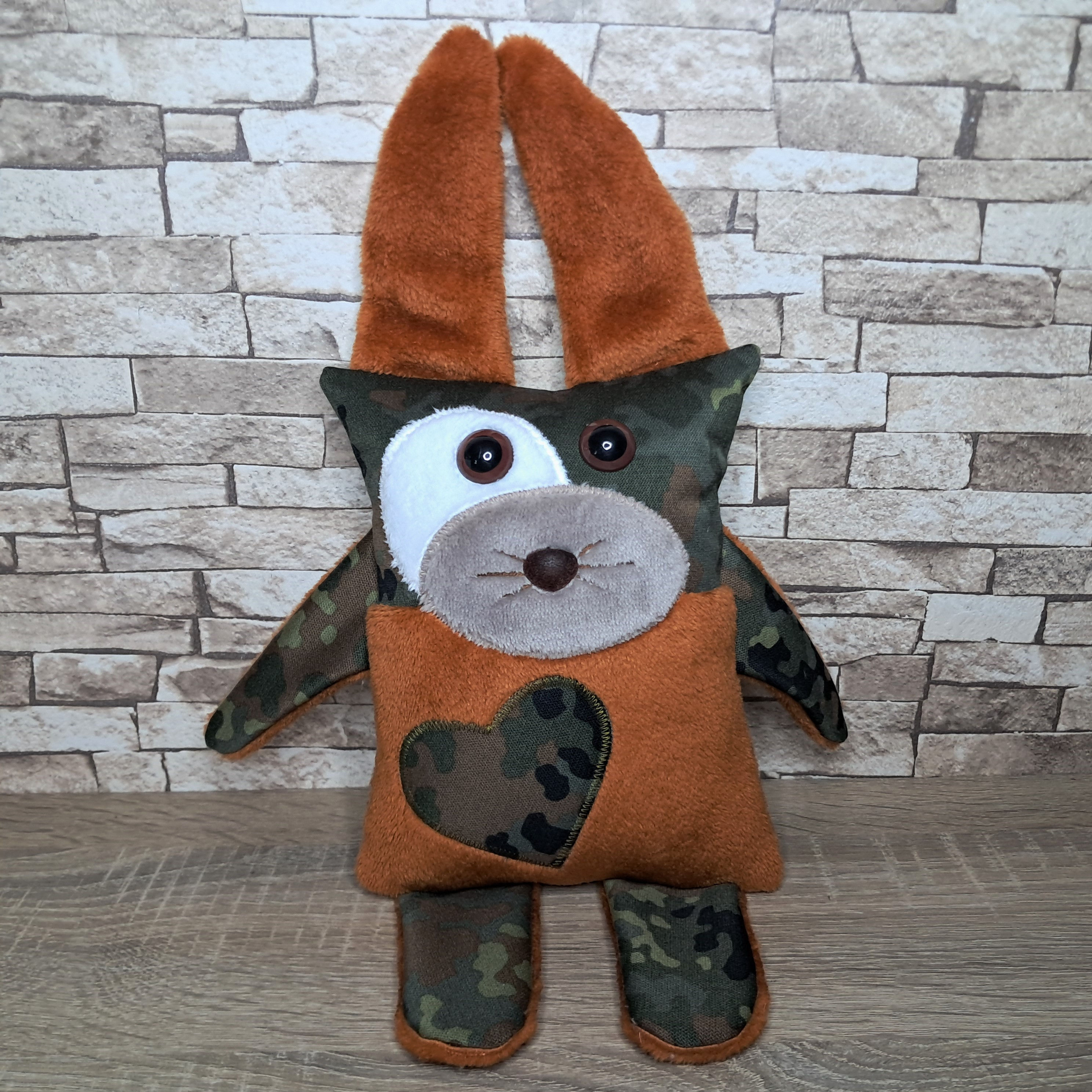 Hase Flecki, Flecktarn, kupfer