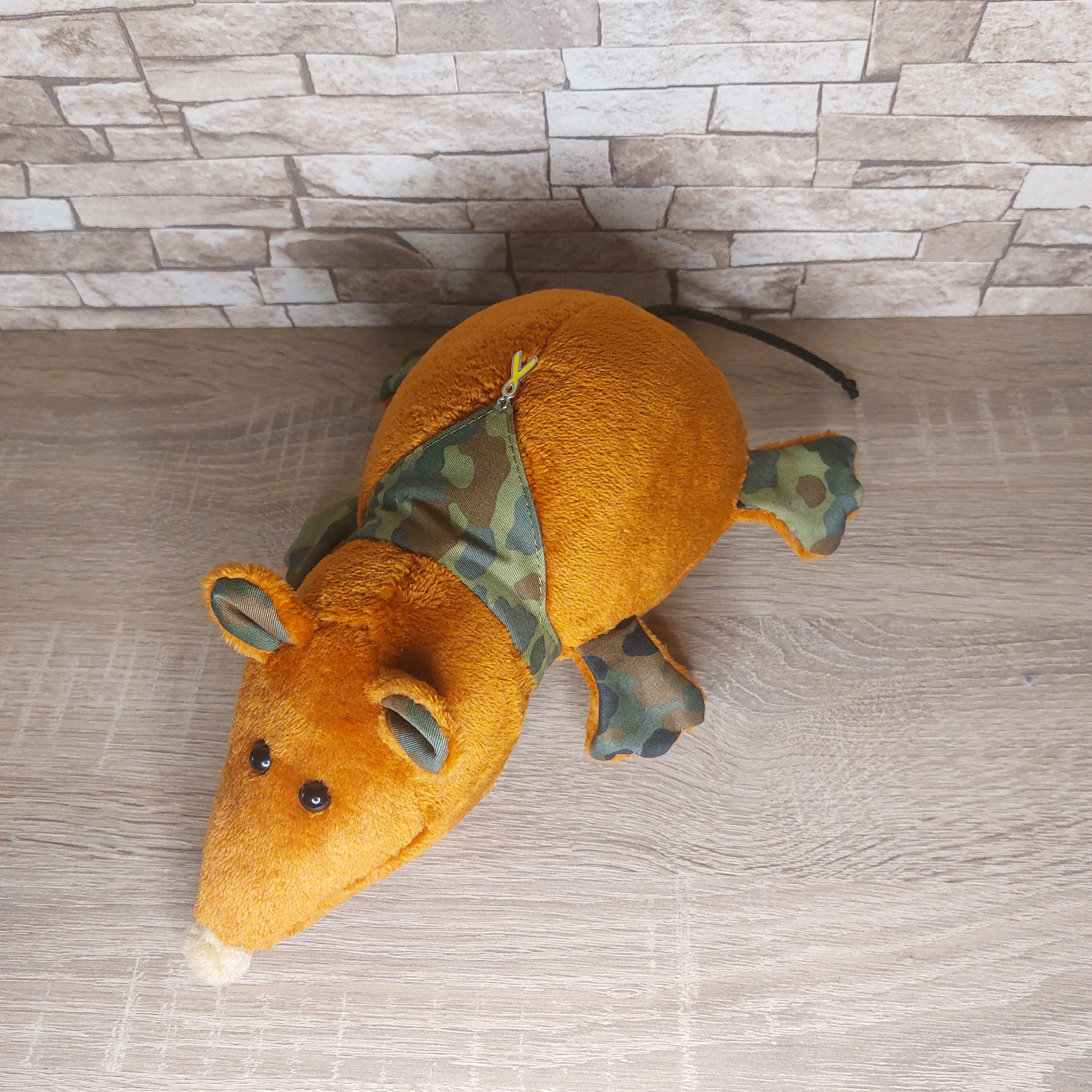 Ratte Flecki, Flecktarn, kupfer