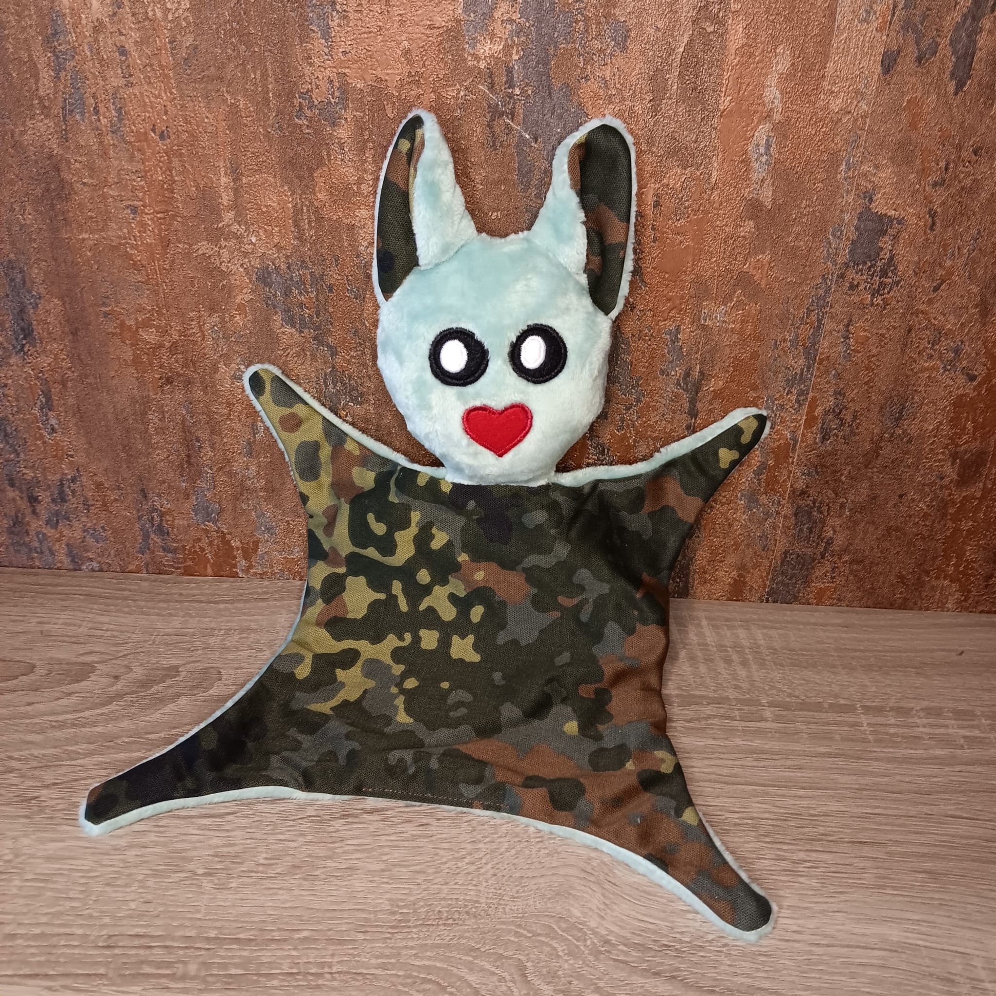 Schnuffelflecki Flap Flap, Flecktarn, mintgrün