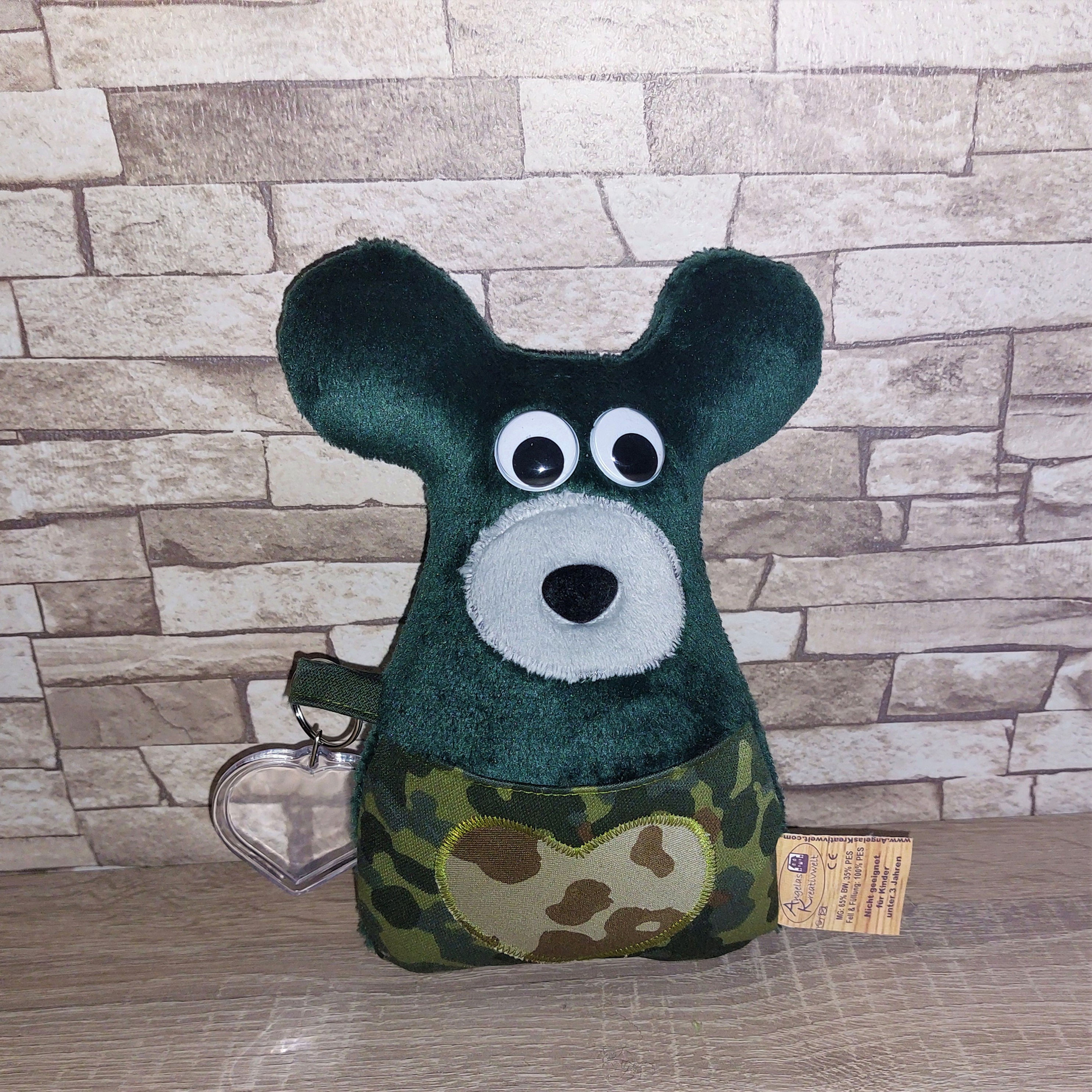 Kleiner Kamerad, smaragdgrün