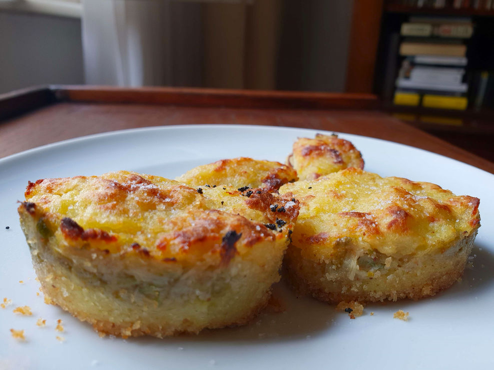 Tortino patate e scarola