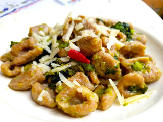 I miei strascinati integrali con cime di rapa