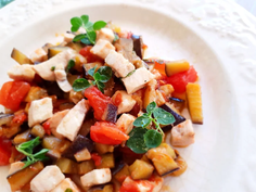 Pesce spada con melanzane