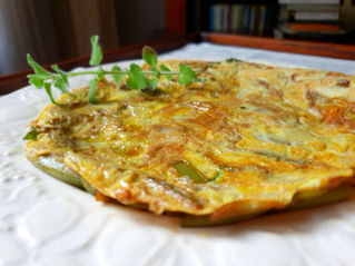 La cucina di tutti i giorni: frittata carciofi e mentuccia