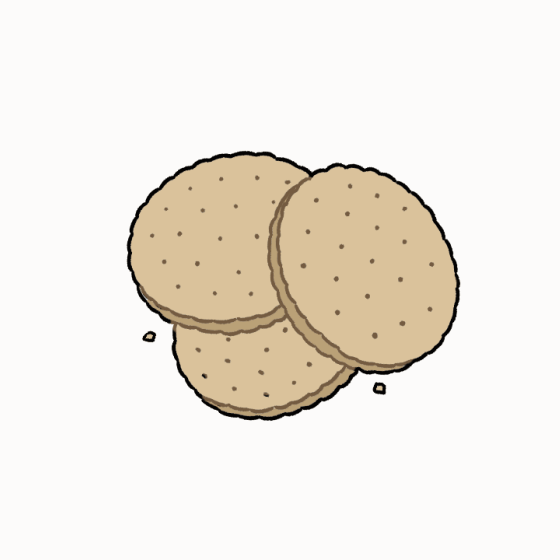 餅乾碎掉.gif