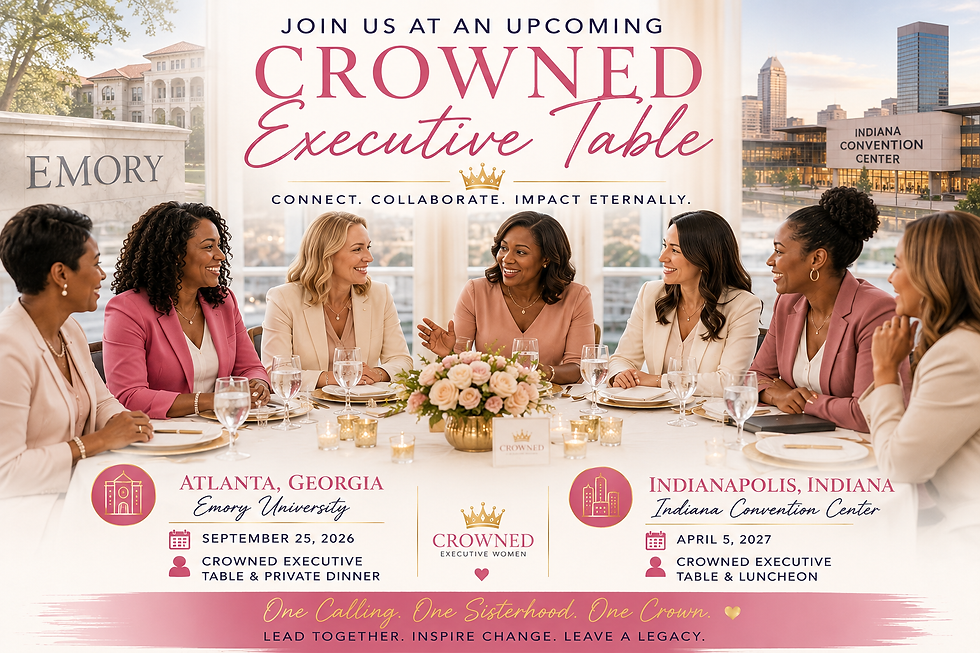 Crowned Executive Table Atlanta Tour Stop on September 25, 2026