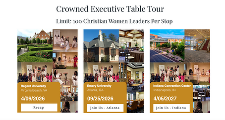 Crowned Executive Table Tour Stops