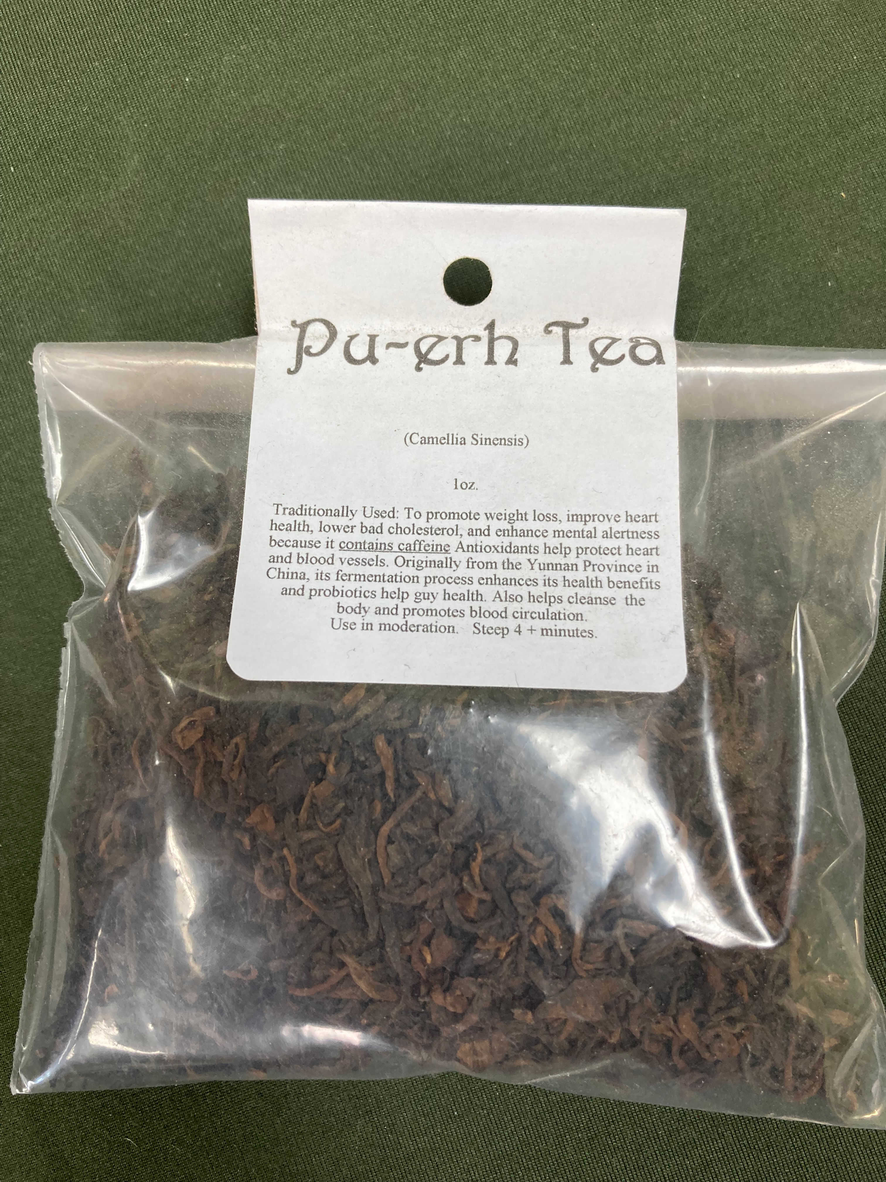 Pu-erh Tea 1oz.