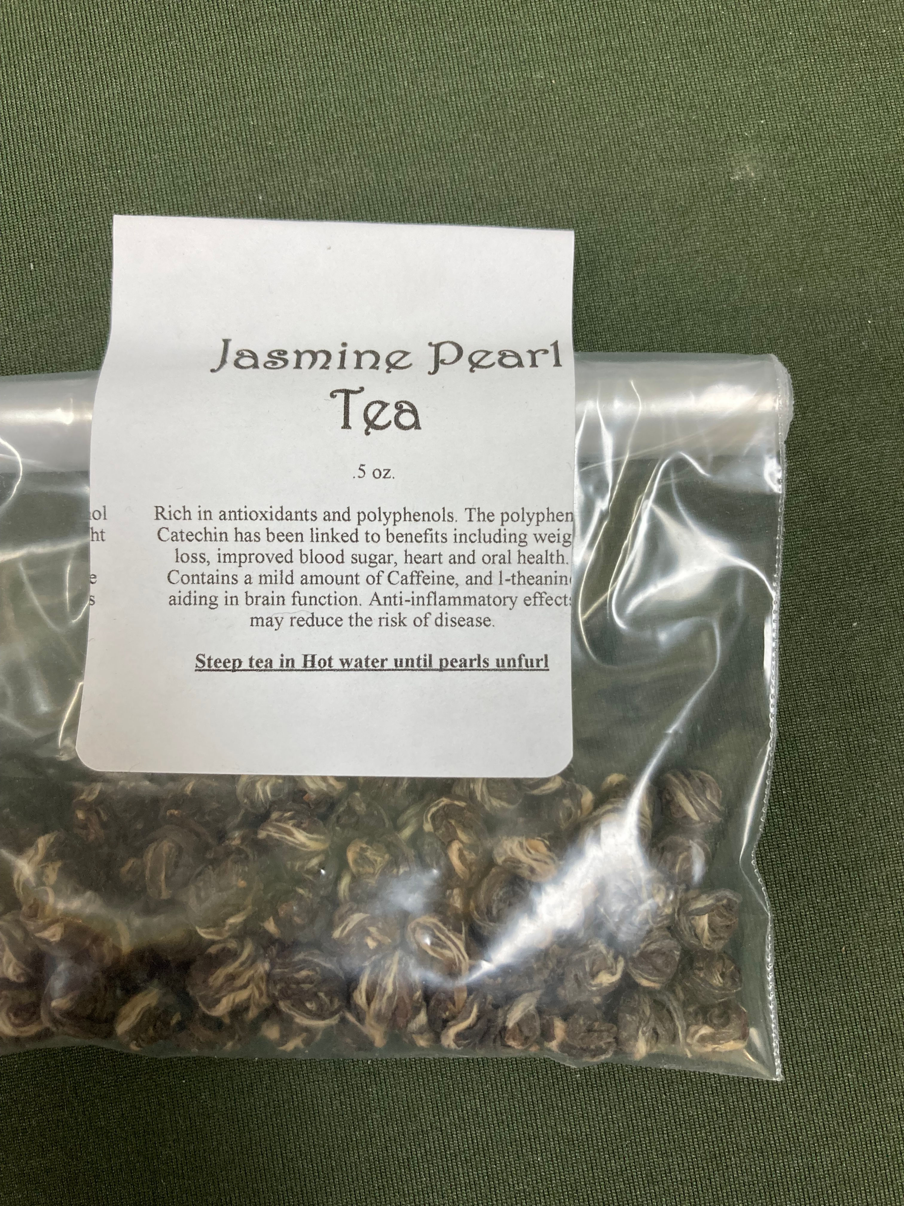 Jasmine Pearl Tea .5oz