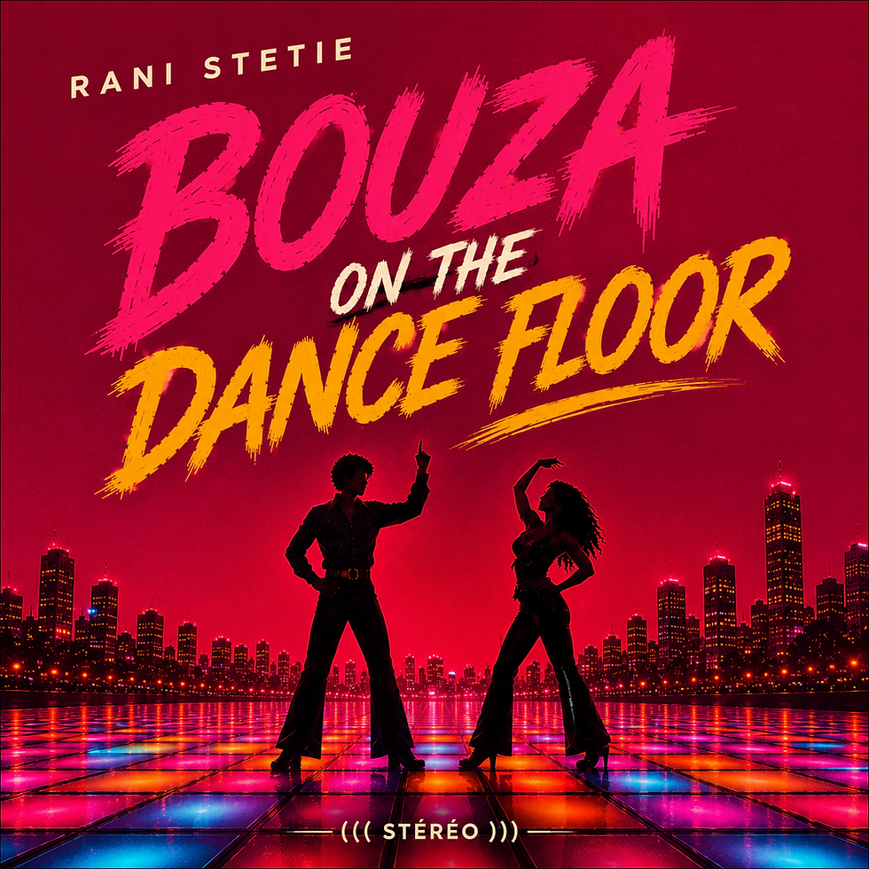 Bouza on the dance floor