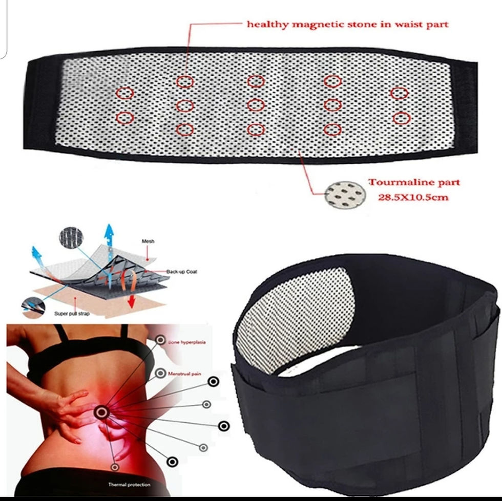 Thumbnail: Tourmaline Self Heating Back Pain Support 