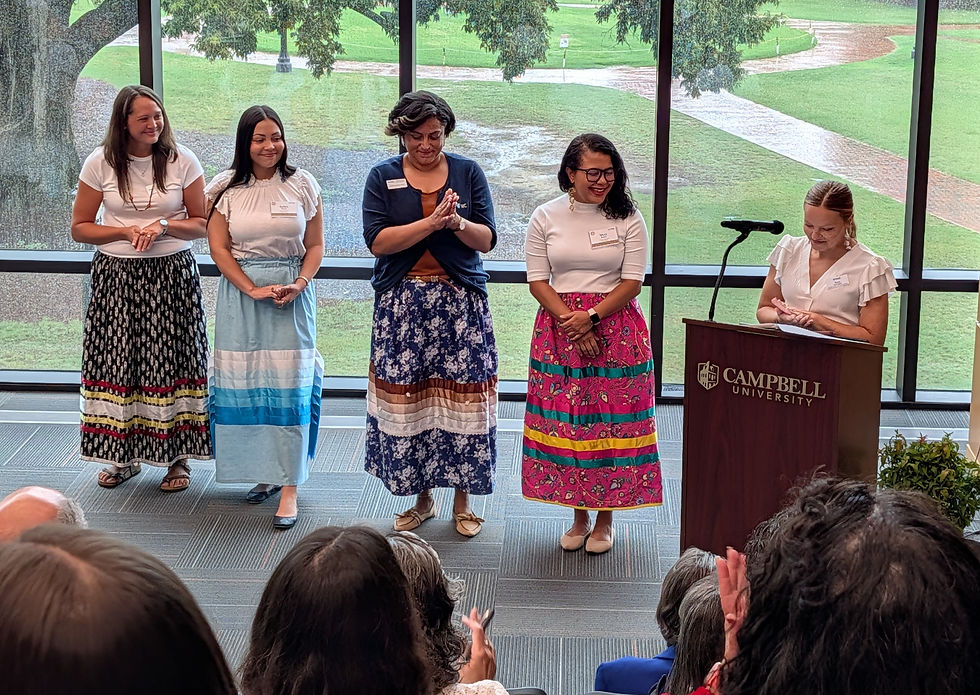 Teryn Brewington and the BCBS Tribal Community Relations Team. 