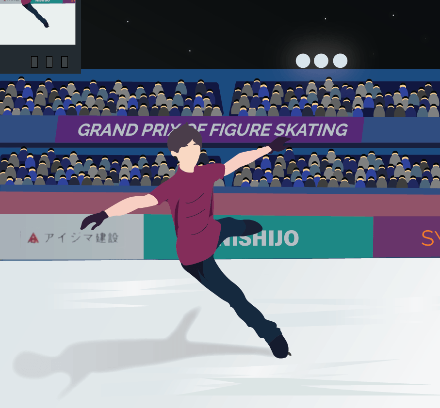 Yuri on Ice illustration