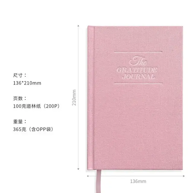 Thumbnail: Hardcover Mindfulness Five Minute Gratitude & Manifestation Daily Journal