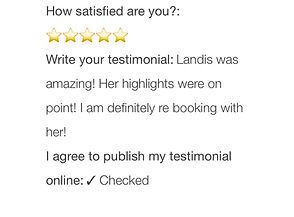 Review for Landis Piper as a hairstylist in High Point, NC