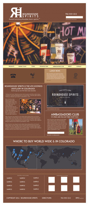 Home page ~ Custom Concrete5 Website