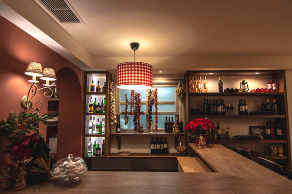 Traditional restaurant with authentic and elegant interior design in Kilada, Peloponisos, Greece.