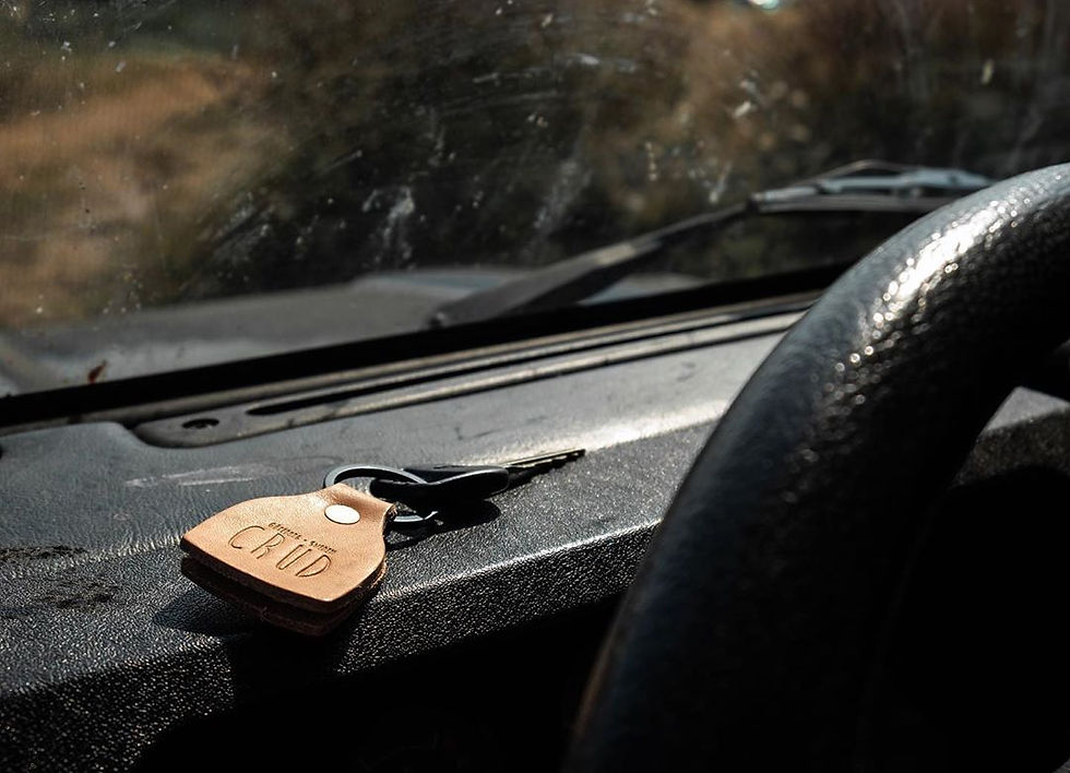 縮圖：Crud Sweden - Keychain 型格 手工製 高級鑰匙皮革套裝