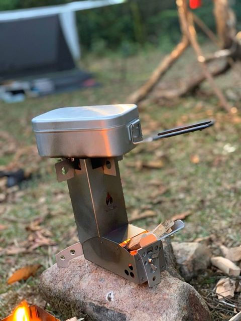 縮圖：Hot Ash 鈦 迷你 火箭爐