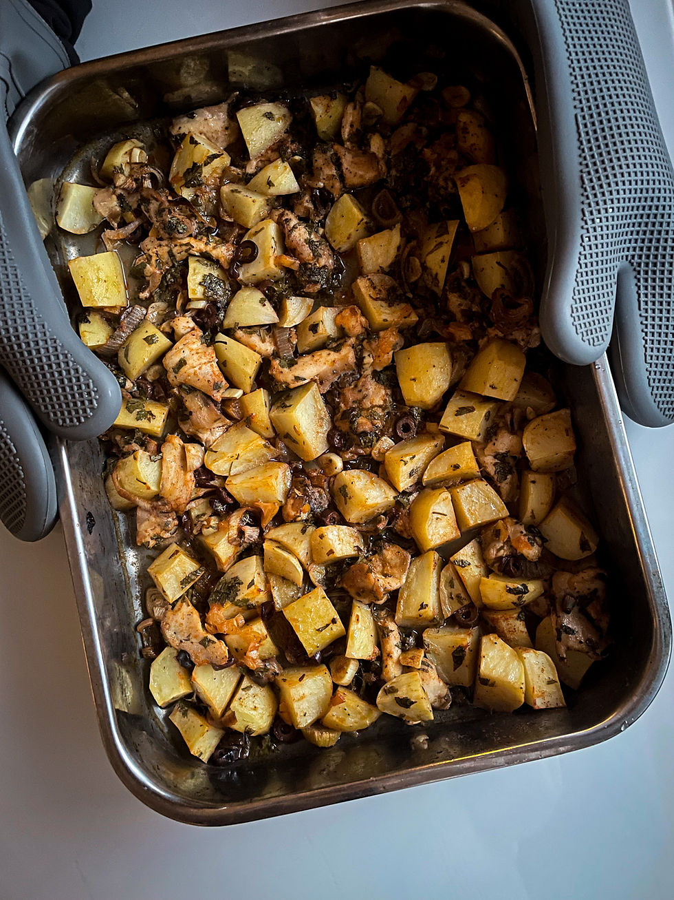 9x13 chicken and potatoes