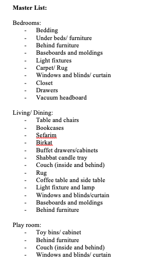 Passover master list 1