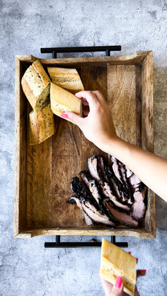 build board with bigger items first