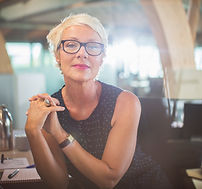 Professional Woman in an Office