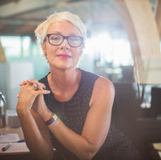 Professional Woman in an Office