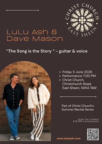 LuLu Ash and Dave Mason Christ Church