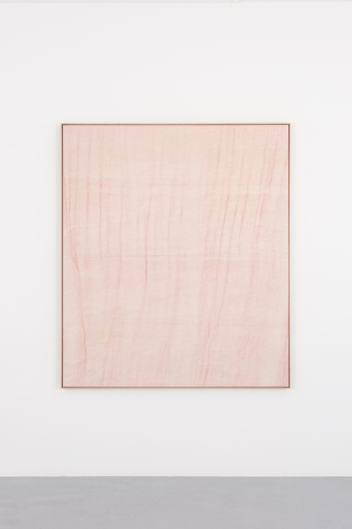 Cathy Abraham
Red Spectral Halo
2021
Pen on raw canvas
177.5 x 153.5 cm