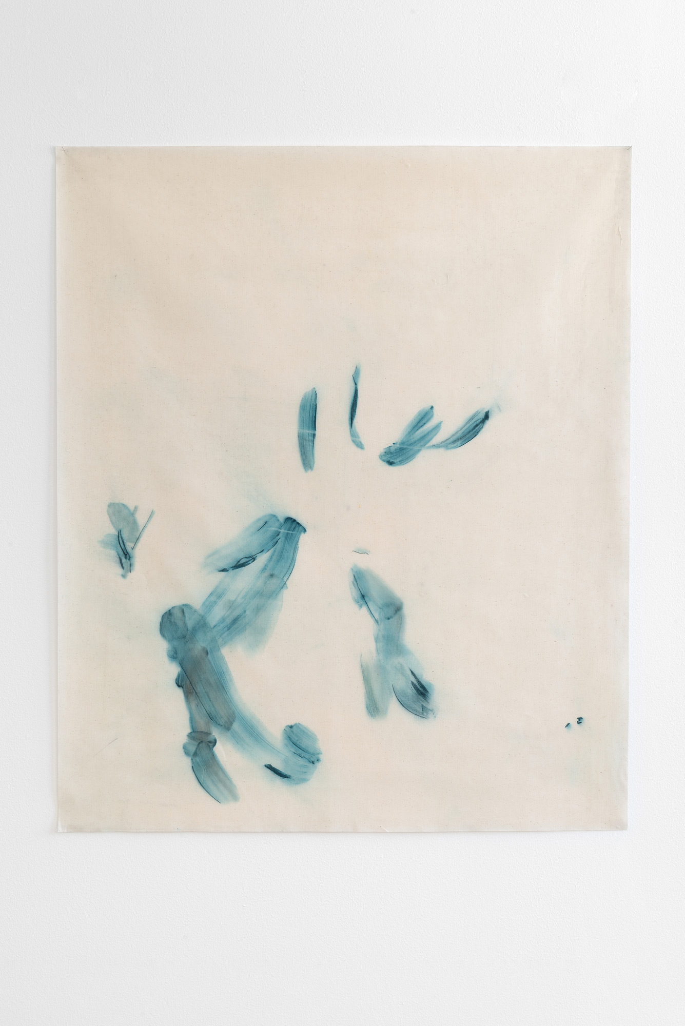 Amber Moir
Silt I, 2023
Pitch-rolled monotype and colour pencil on sized calico
119 x 99.5 cm