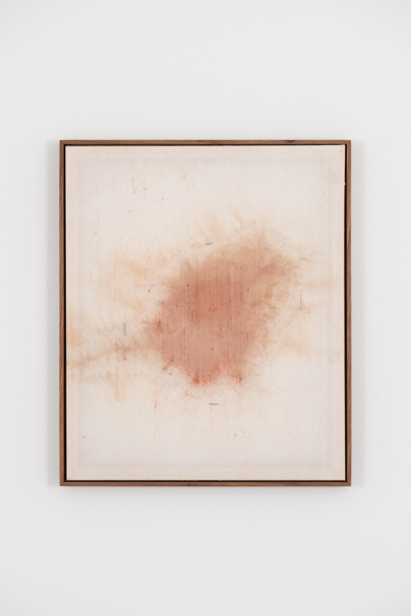 Bulumko Mbete
Cosmology II
2023
Manjista powder and beads on raw silk
61.5 x 51.5 cm