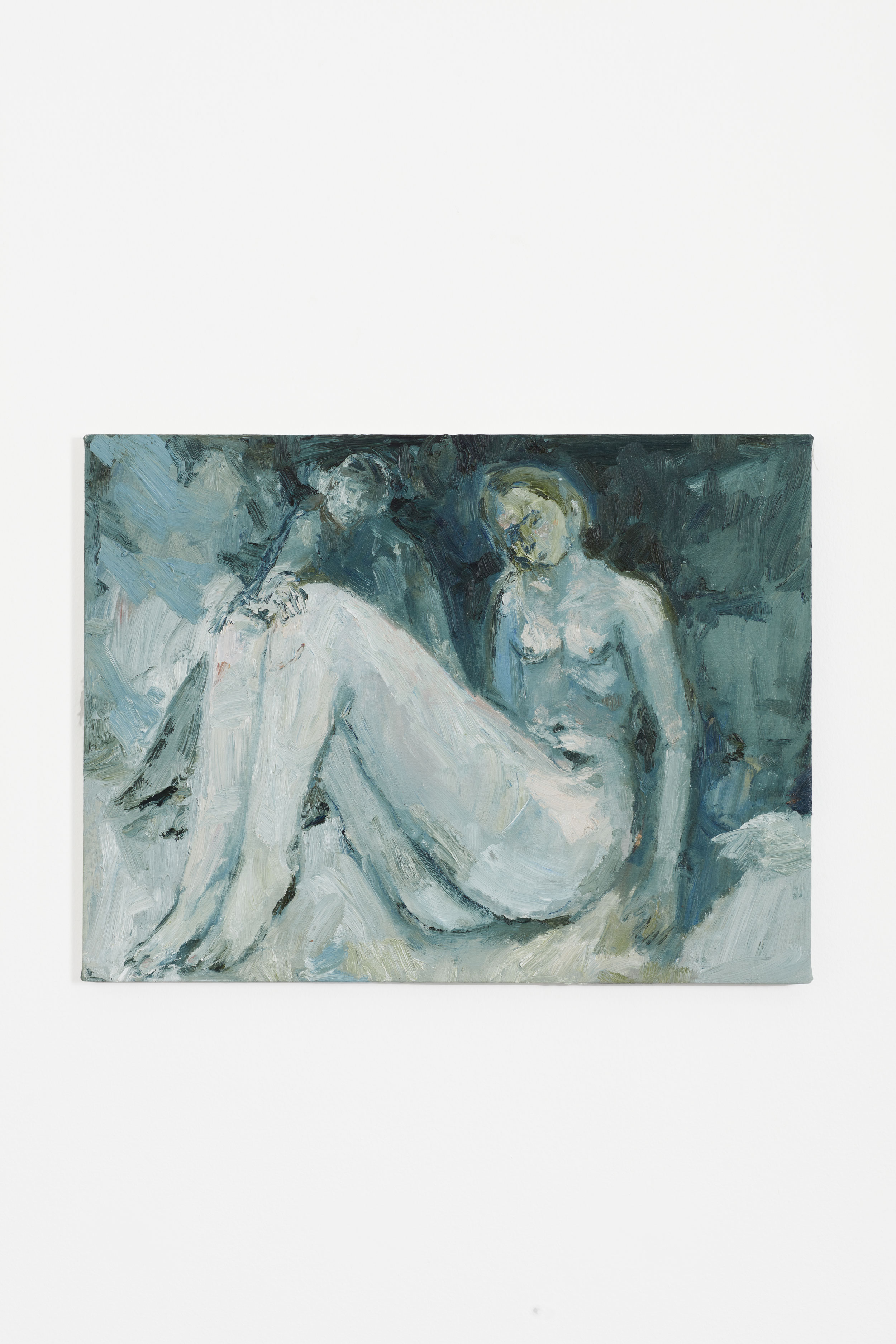Mia Chaplin | Sinking | 2023 | Oil on canvas | 71 x 54 x 3 cm